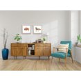 thumbnail image 1 of Gango Home Decor Southwestern Vibes II & IV; Two 12x12in Art Prints in Distressed White Frames, 1 of 6