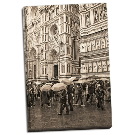 Gango Home Decor Streets of Florence I by Rita Crane (Ready to Hang); One 24x36in Hand-Stretched Canvas