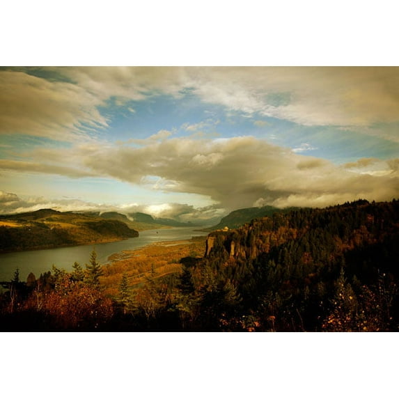 Gango Home Decor The Gorge I by Philip Clayton Thompson (Printed on Paper); One 36x24in Fine Art Paper Giclee Print