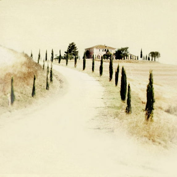 Gango Home Decor Tuscan Villa II by Amy Melious (Printed on Paper); One 24x24in Fine Art Paper Giclee Print