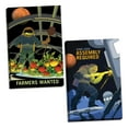 thumbnail image 1 of Gango Home Decor Vertical Assembly Required & Farmers Wanted by NASA (Ready to Hang); Two 16x24in Hand-Stretched Canvases, 1 of 5