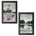 thumbnail image 1 of Gango Home Decor Vertical Bicycle St Martin Canal #1 & Tuileries Fountain #1 by Alan Blaustein (Ready to Hang); Two 12x18in Black Framed Prints, 1 of 5