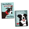 thumbnail image 1 of Gango Home Decor Vertical Don't Follow Your Dreams, Chase Them & Go with All Your Heart by Ginger Oliphant (Ready to Hang); Two 11x14in Hand-Stretched Canvases, 1 of 5