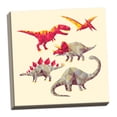 thumbnail image 1 of Gango Home Decor Vertical Geo Saurs by Michael Buxton (Ready to Hang); One 16x16in Hand-Stretched Canvas, 1 of 3