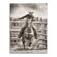 thumbnail image 1 of Gango Home Decor Vertical Ride 'Em Cowgirl by Lisa Dearing (Printed on Paper); One 12x16in Unframed Paper Poster, 1 of 3
