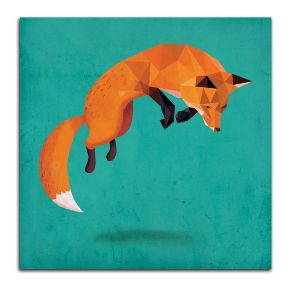 Gango Home Decor Vertical Transition by Michael Buxton (Printed on Paper); One 16x16in Fine Art Paper Giclee Print