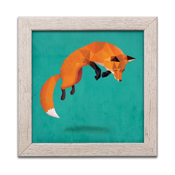Gango Home Decor Vertical Transition by Michael Buxton (Ready to Hang); One 12x12in Distressed Framed Print