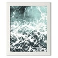 thumbnail image 1 of Gango Home Decor Vertical Waves I by PhotoINC Studio (Ready to Hang); One 12x18in White Framed Print, 1 of 3