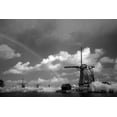 thumbnail image 1 of Gango Home Decor Windmill I by George Johnson (Printed on Paper); One 36x24in Fine Art Paper Giclee Print, 1 of 4