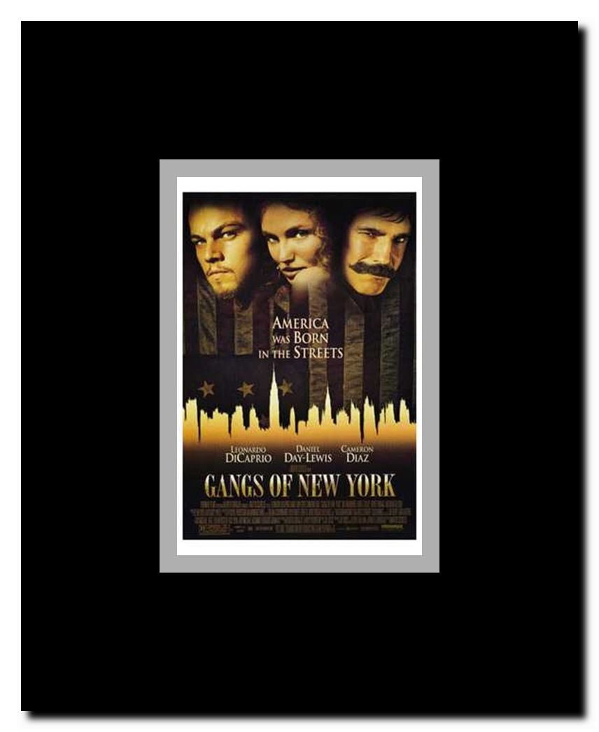 Gangs of New York Framed Movie Poster
