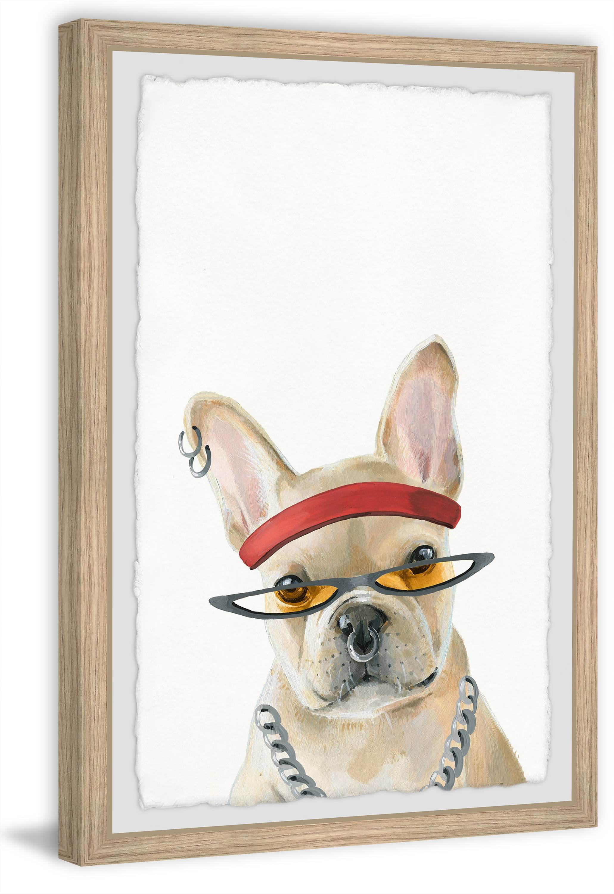 "Gangsta" Framed Painting Print