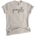 thumbnail image 1 of Gangsta Mom Shirt, Unisex Women's Shirt, Gangsta Shirt, Mom Shirt, Sassy Mom Shirt, Light Silk Gray, X-Small, 1 of 6