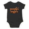 thumbnail image 1 of Gangsta Napper - Gangster And Rapper Parody From The 90s - Cute One-Piece Infant Baby Bodysuit, 1 of 4