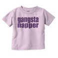 thumbnail image 1 of Gangsta Napper Rap Hip-hop Humor Toddler Boy Girl T Shirt Infant Toddler Brisco Brands 2T, 1 of 6