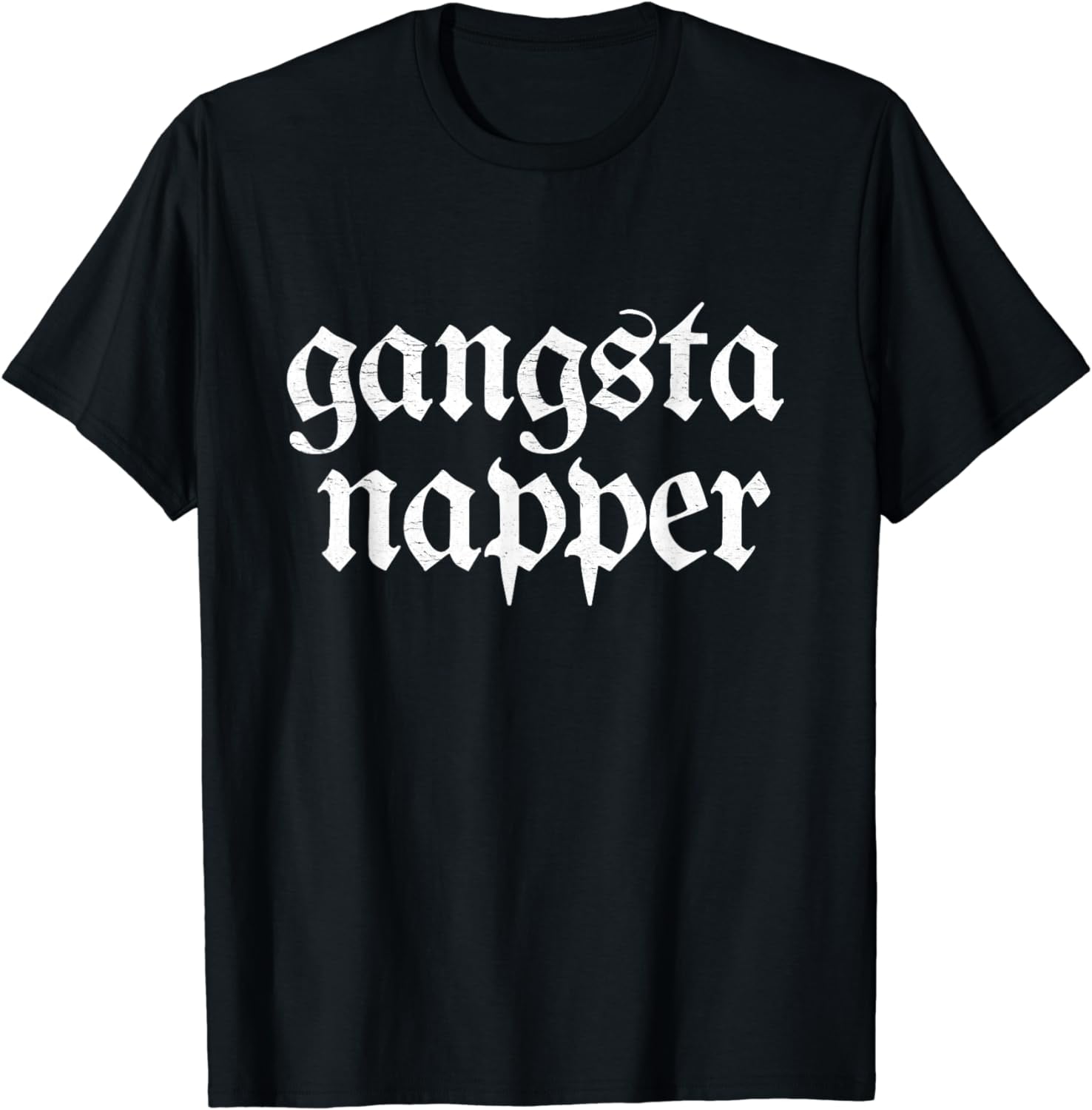 Gangsta Napper TShirt Funny Nap Shirt Napping Tee