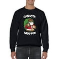 thumbnail image 1 of Gangsta Wrapper. Sweatshirt Men -Smartprints Designs, Male 4X-Large, 1 of 4