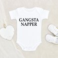 thumbnail image 1 of Gangstas Nappers Baby Clothes - Gangstas Baby Clothes - Cute Baby Clothes - Funny Baby Clothes, 1 of 4