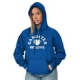 thumbnail image 1 of Gangster Of Love Comical Romance Hoodie Sweatshirt Women Brisco Brands M, 1 of 6