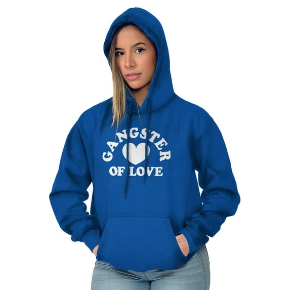 Gangster Of Love Comical Romance Hoodie Sweatshirt Women Brisco Brands M
