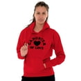 thumbnail image 1 of Gangster Of Love Comical Romance Hoodie Sweatshirt Women Brisco Brands X, 1 of 6