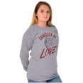 thumbnail image 1 of Gangster Of Love Funny Valentines Day Long Sleeve TShirt Men Women Brisco Brands S, 1 of 1