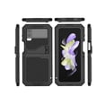 thumbnail image 1 of Gangxun Metal Case for Samsung Galaxy Z Flip 4 5g Shockproofheavy Pen Holder Withkickstand Hinge Protection Duty Rugged Stand, 1 of 5