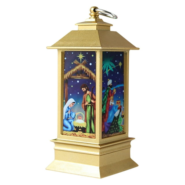 Ganlilaim Candles and Candle Holders Christmas Mantel Decorations