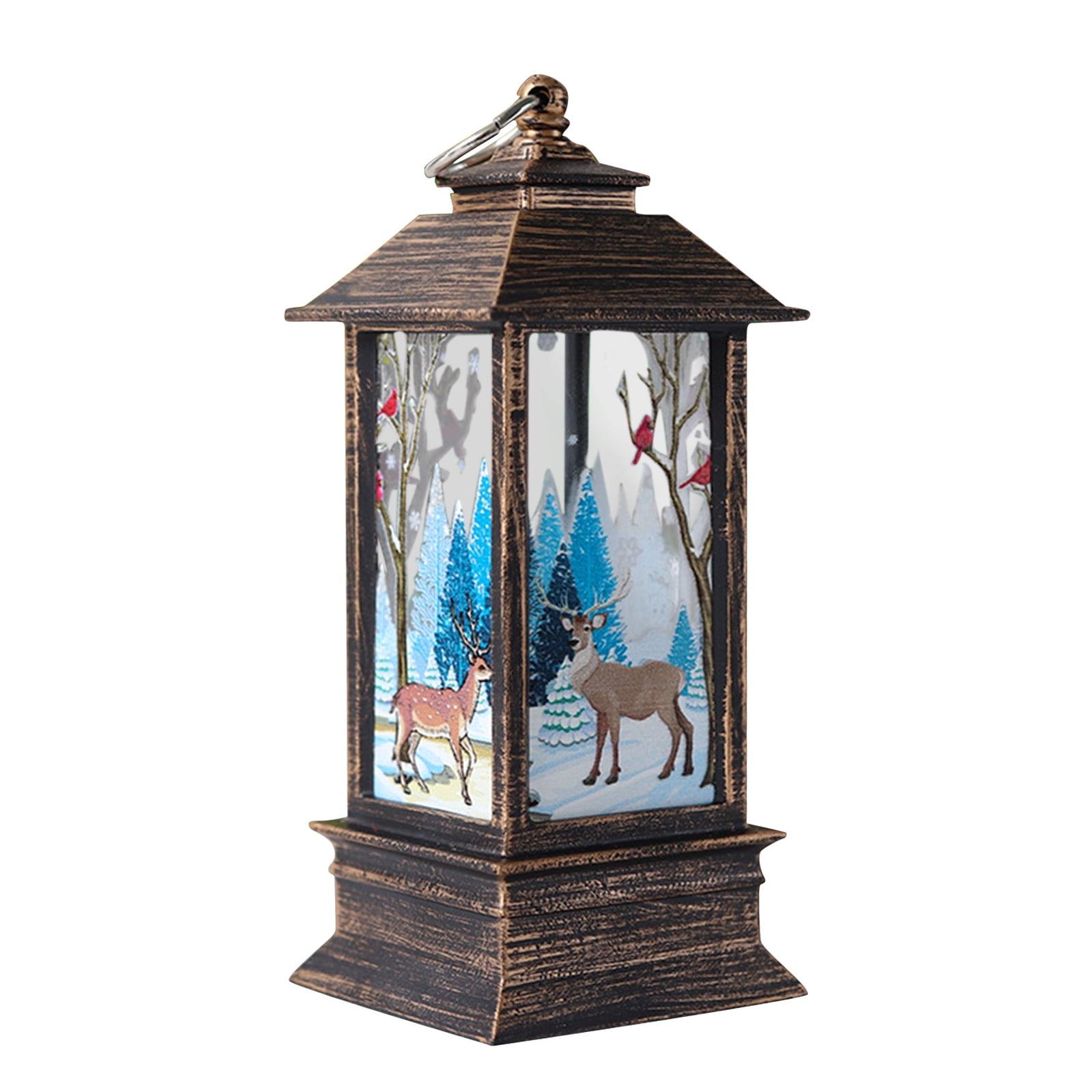 Ganlilaim Candles and Candle Holders Christmas Mantel Decorations