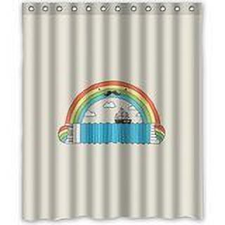 Ganma Attractive Fresh Amazing Shower Curtain Polyester Fabric Bathroom Shower Curtain 60x72 inches