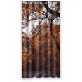 thumbnail image 1 of Ganma Autumn Forest Train Track Shower Curtain Polyester Fabric Bathroom Shower Curtain 36x72 inches, 1 of 3