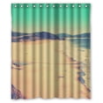 thumbnail image 1 of Ganma Beach Sea Shower Curtain Polyester Fabric Bathroom Shower Curtain 60x72 inches, 1 of 3