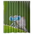 thumbnail image 1 of Ganma Beautiful Dragonfly Shower Curtain Polyester Fabric Bathroom Shower Curtain 60x72 inches, 1 of 3