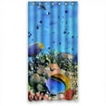thumbnail image 1 of Ganma Beautiful Miraculously Underwater world Shower Curtain Polyester Fabric Bathroom Shower Curtain 36x72 inches, 1 of 3
