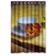 thumbnail image 1 of Ganma Beautiful Rose Shower Curtain Polyester Fabric Bathroom Shower Curtain 48x72 inches, 1 of 3