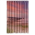 thumbnail image 1 of Ganma By The Sea Design Shower Curtain Polyester Fabric Bathroom Shower Curtain 48x72 inches, 1 of 3