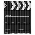 thumbnail image 1 of Ganma Cinema lapper board Background Shower Curtain Polyester Fabric Bathroom Shower Curtain 60x72 inches, 1 of 3