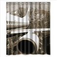thumbnail image 1 of Ganma Cool Airplane Design Airplanes Art Shower Curtain Polyester Fabric Bathroom Shower Curtain 60x72 inches, 1 of 3