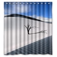 thumbnail image 1 of Ganma Desert dune lonely old tree Shower Curtain Polyester Fabric Bathroom Shower Curtain 66x72 inches, 1 of 3