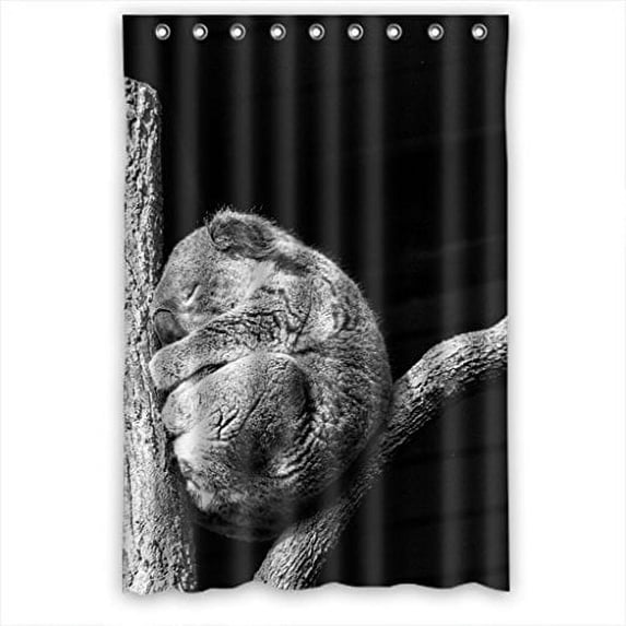 Ganma Enviable Koala Shower Curtain Polyester Fabric Bathroom Shower Curtain 48x72 inches