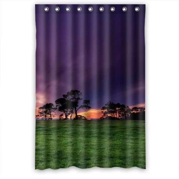 Ganma Eternal unlimited grasslands Shower Curtain Polyester Fabric Bathroom Shower Curtain 36x72 inches