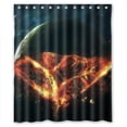 thumbnail image 1 of Ganma Exploding planet inside lava Shower Curtain Polyester Fabric Bathroom Shower Curtain 60x72 inches, 1 of 3