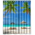 thumbnail image 1 of Ganma Fabulous Fabulous Hawaii Summer Shower Curtain Polyester Fabric Bathroom Shower Curtain 60x72 inches, 1 of 3