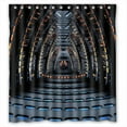 thumbnail image 1 of Ganma Fancy Door Shower Curtain Polyester Fabric Bathroom Shower Curtain 66x72 inches, 1 of 3