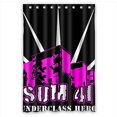 thumbnail image 1 of Ganma Foo Fighters Design Shower Curtain Polyester Fabric Bathroom Shower Curtain 48x72 inches, 1 of 3