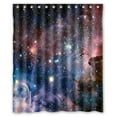thumbnail image 1 of Ganma Galaxy Space Universe Shower Curtain Polyester Fabric Bathroom Shower Curtain 60x72 inches, 1 of 3