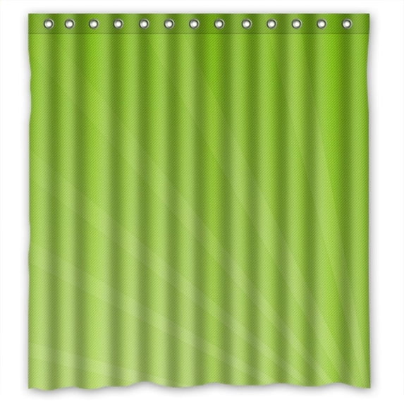 Ganma Green fresh comfortable Shower Curtain Polyester Fabric Bathroom Shower Curtain 66x72 inches