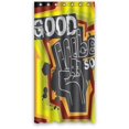 thumbnail image 1 of Ganma Hand Good Vibes Shower Curtain Polyester Fabric Bathroom Shower Curtain 36x72 inches, 1 of 3