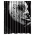thumbnail image 1 of Ganma Happy Halloween Pumpkin Witchation Shower Curtain Polyester Fabric Bathroom Shower Curtain 60x72 inches, 1 of 3