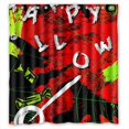 thumbnail image 1 of Ganma Happy halloween Shower Curtain Polyester Fabric Bathroom Shower Curtain 66x72 inches, 1 of 3