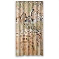 thumbnail image 1 of Ganma Leopards kiss in camouflage meadow Shower Curtain Polyester Fabric Bathroom Shower Curtain 36x72 inches, 1 of 3